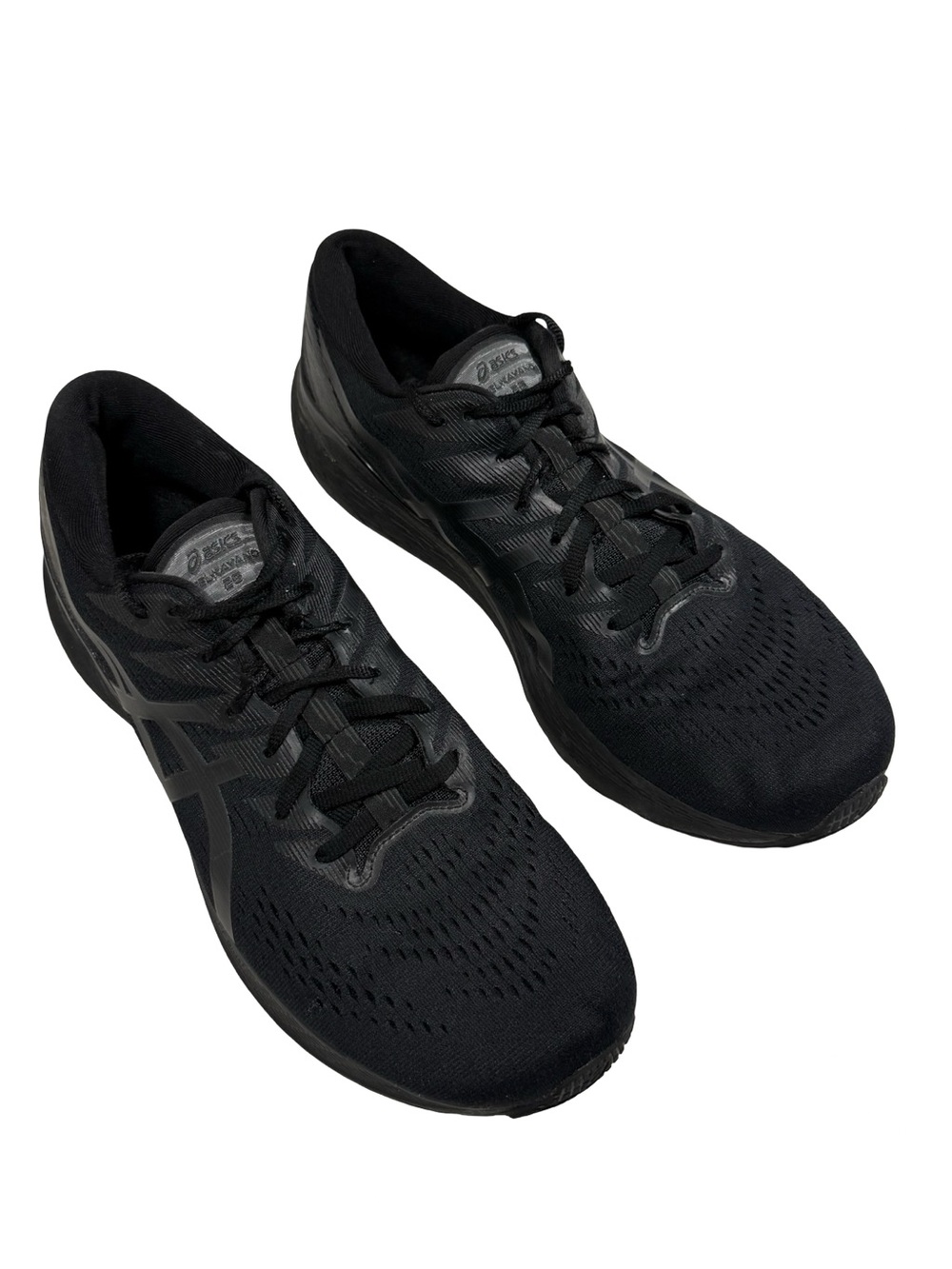 ASICS Gel Kayano 28 Men’s Sz 12 Black Running Shoes Stability Athletic 1011B189